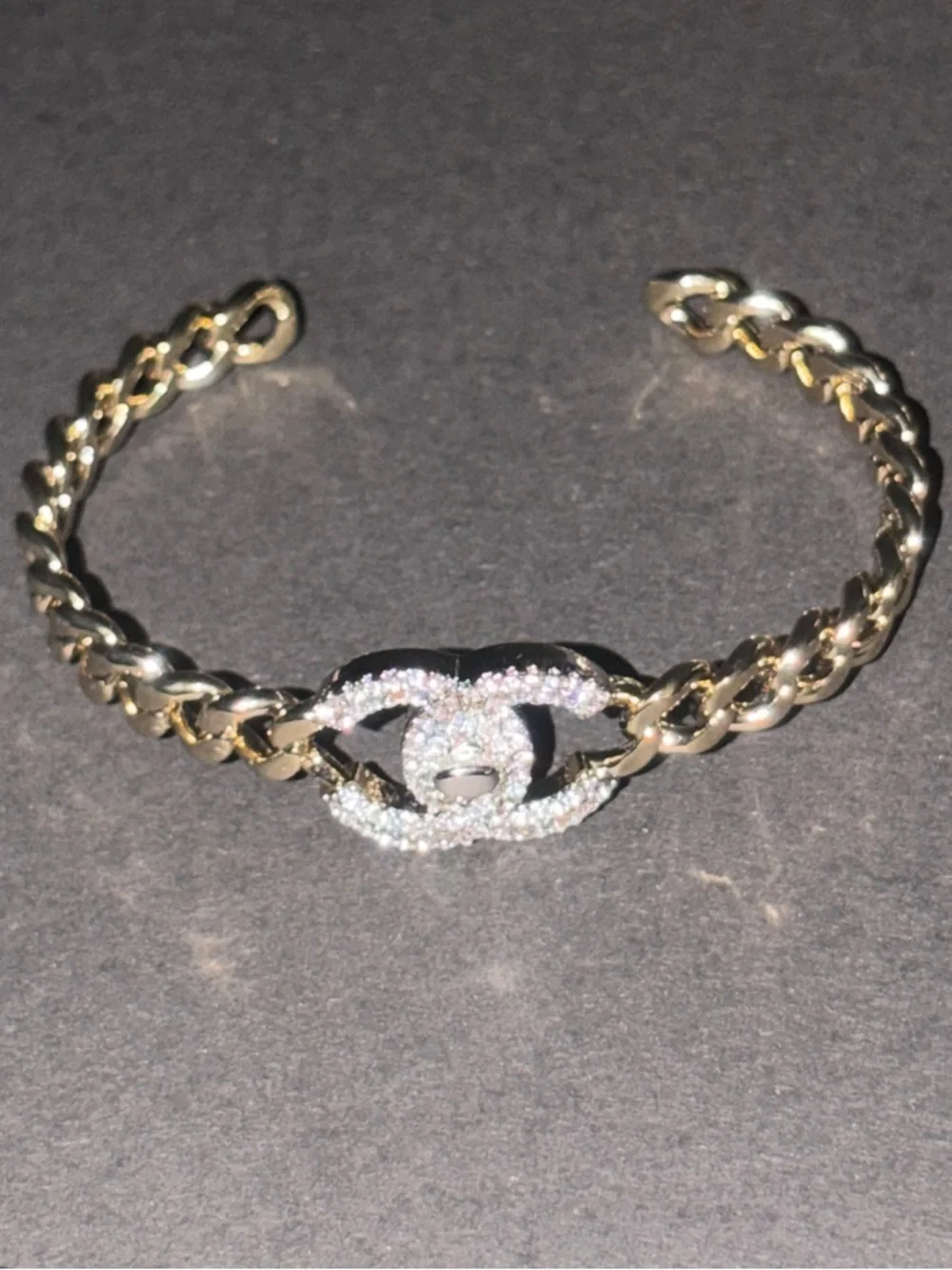 ✴️🪩⛓️  CC Open Chain Cuff🫸🏼⛓️✴️